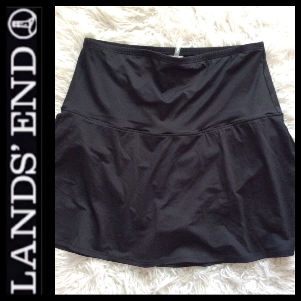 NWOT Lands’ End High Waist Tummy Control Skirt - Picture 12 of 13